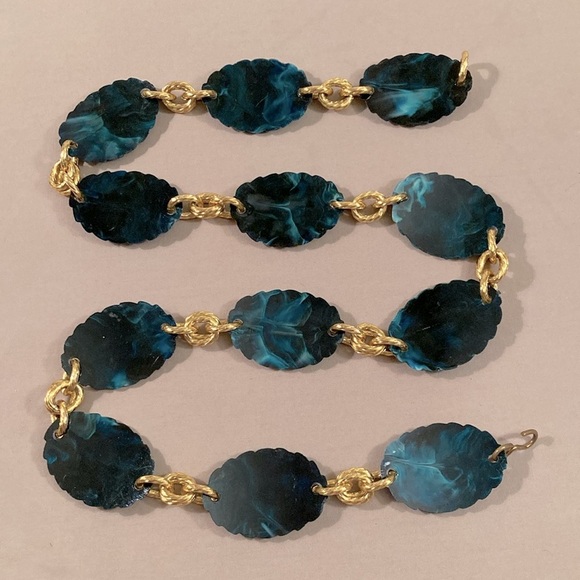 Vintage Concho Style Chain Belt main image 7
